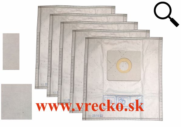 Sencor SVC 821 RD textilné vrecká, sáčky do vysávača, 5ks