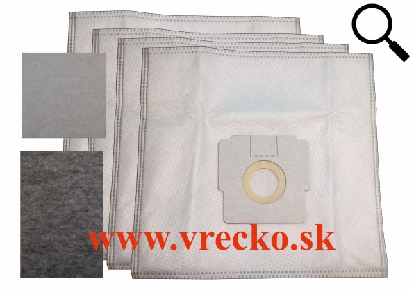 Zelmer 400.0 textilné vrecká, sáčky do vysávača, 4ks