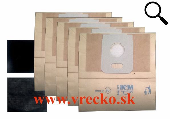 Zelmer 1200-1250 papierové vrecká, sáčky do vysávača, 5ks