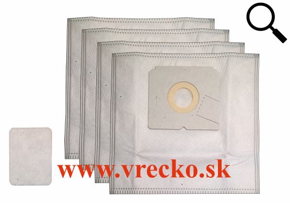 Tesco VCBD 1611 textilné vrecká do vysávača, 4ks