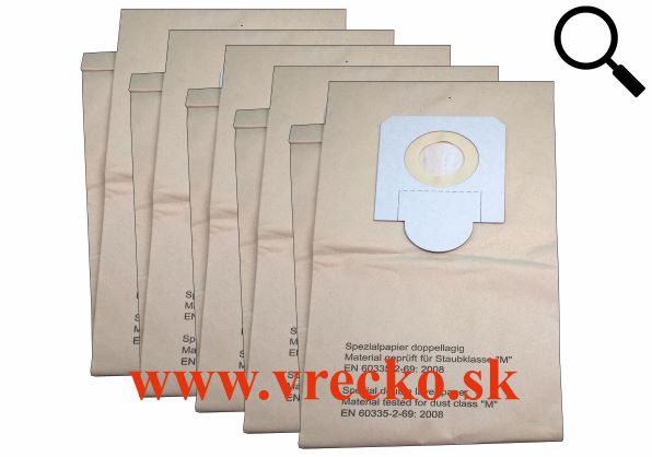Kärcher NT 611 ECO TEA papierové vrecká, sáčky do vysávača, 5ks