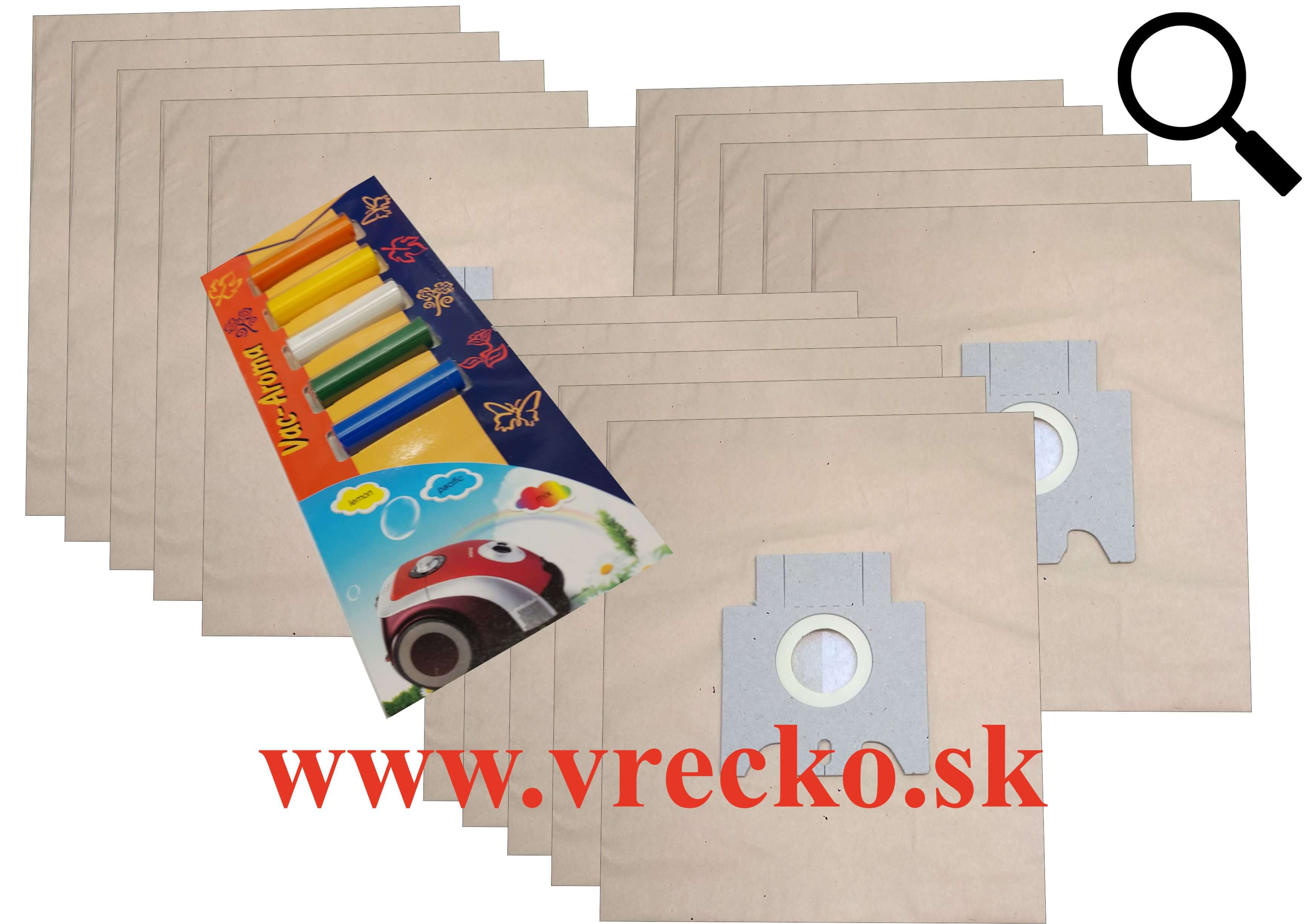 Hoover 329 - XL zvhodnen balenie papierovch vreciek do vysvaa + 5 ks vn do vysvaov MIX ZDARMA za cenu 3,99 (celkovo vreciek 15 ks)