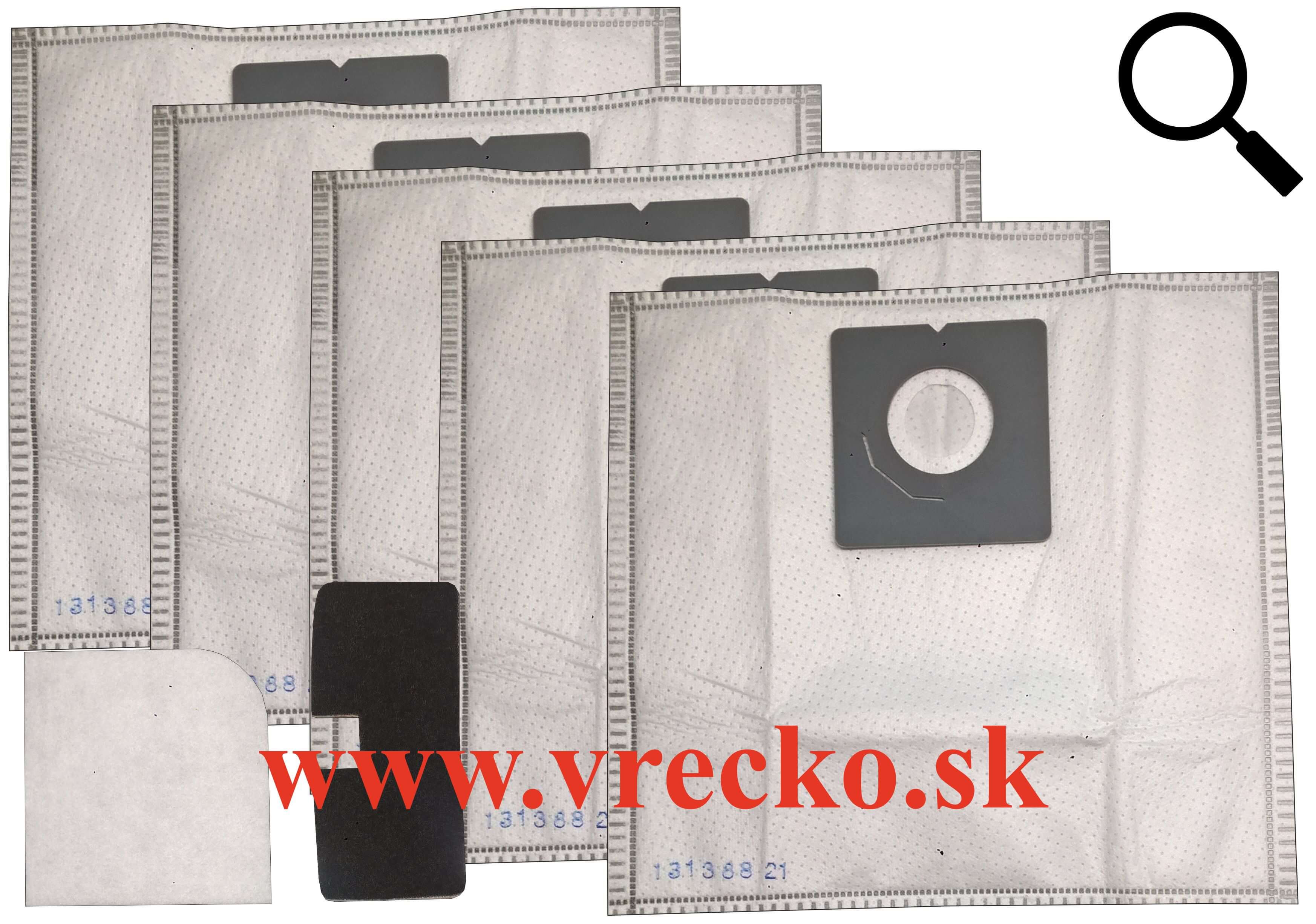 Sencor SVC 45 BK - zvhodnen balenie typ F - textiln vreck do vysvaa, 5ks