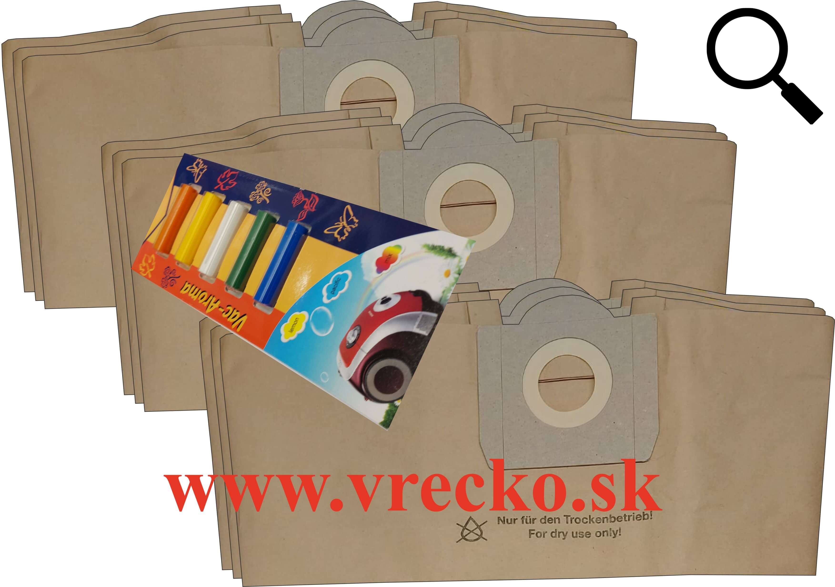 Rowenta Buly - XL zvhodnen balenie papierovch vreciek do vysvaa + 5 ks vn do vysvaov MIX ZDARMA za cenu 3,99 (celkovo vreciek 9 ks)