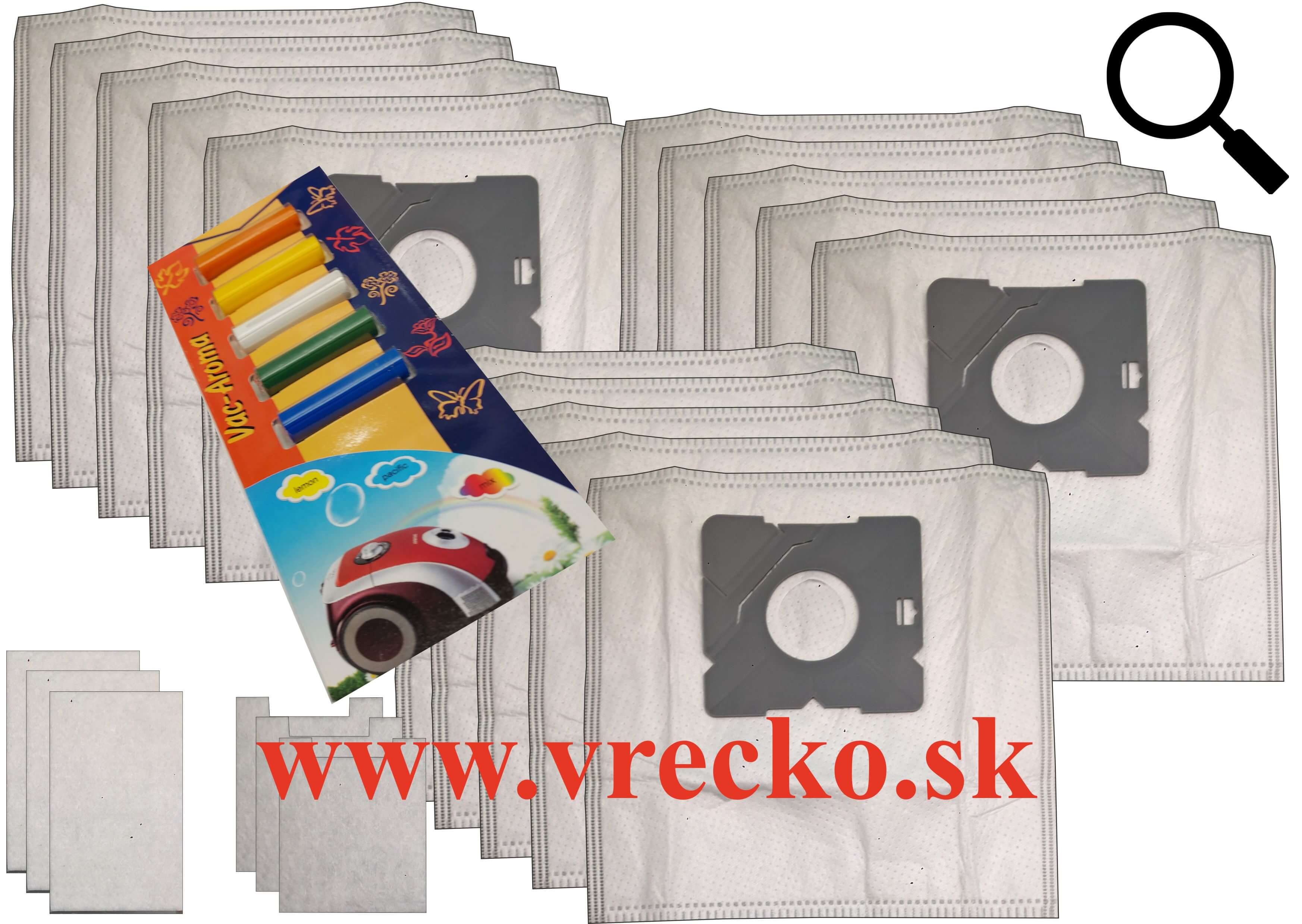 Sencor SVC 420 RD - zvhodnen balenie typ H - textilnch vreciek do vysvaa + 5 ks rznych vn do vysvaov v cene 3,99 ZDARMA (celkovo vreciek 15 ks)