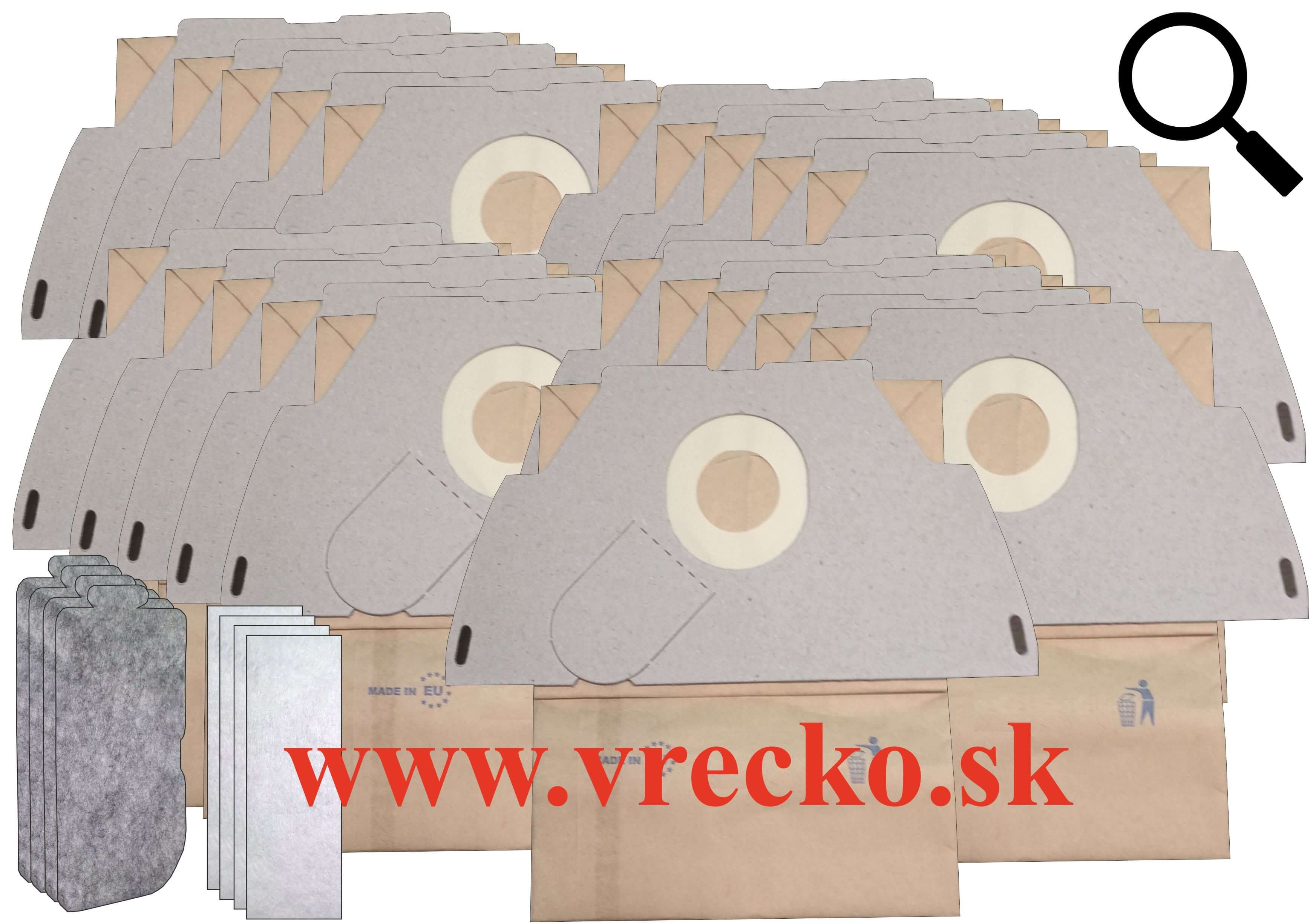 Electrolux 3601 - Papierové vrecká do vysávača XXL vo zvýhodnenom balení s dopravou zdarma (21ks)
