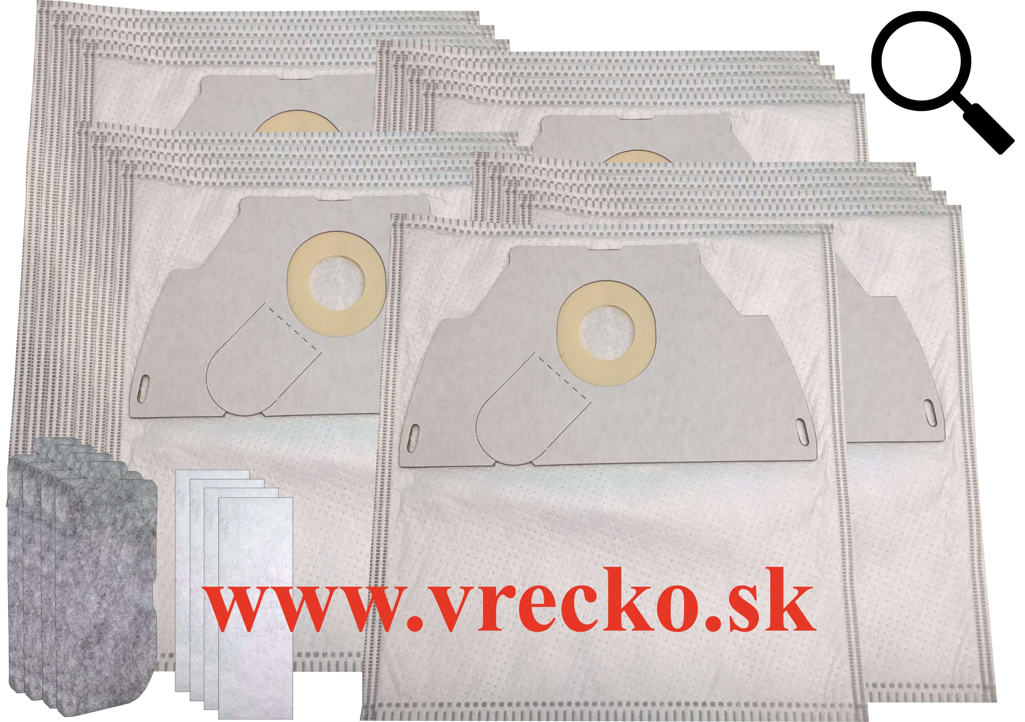 Electrolux 3601 - Textilné vrecká do vysávača XXL vo zvýhodnenom balení s dopravou zdarma (17ks)