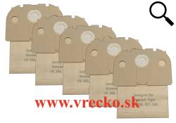 Vorwerk Gr. VK 250-252 - zvýhodnené balenie typ A - papierové vrecká do vysávača, 5ks