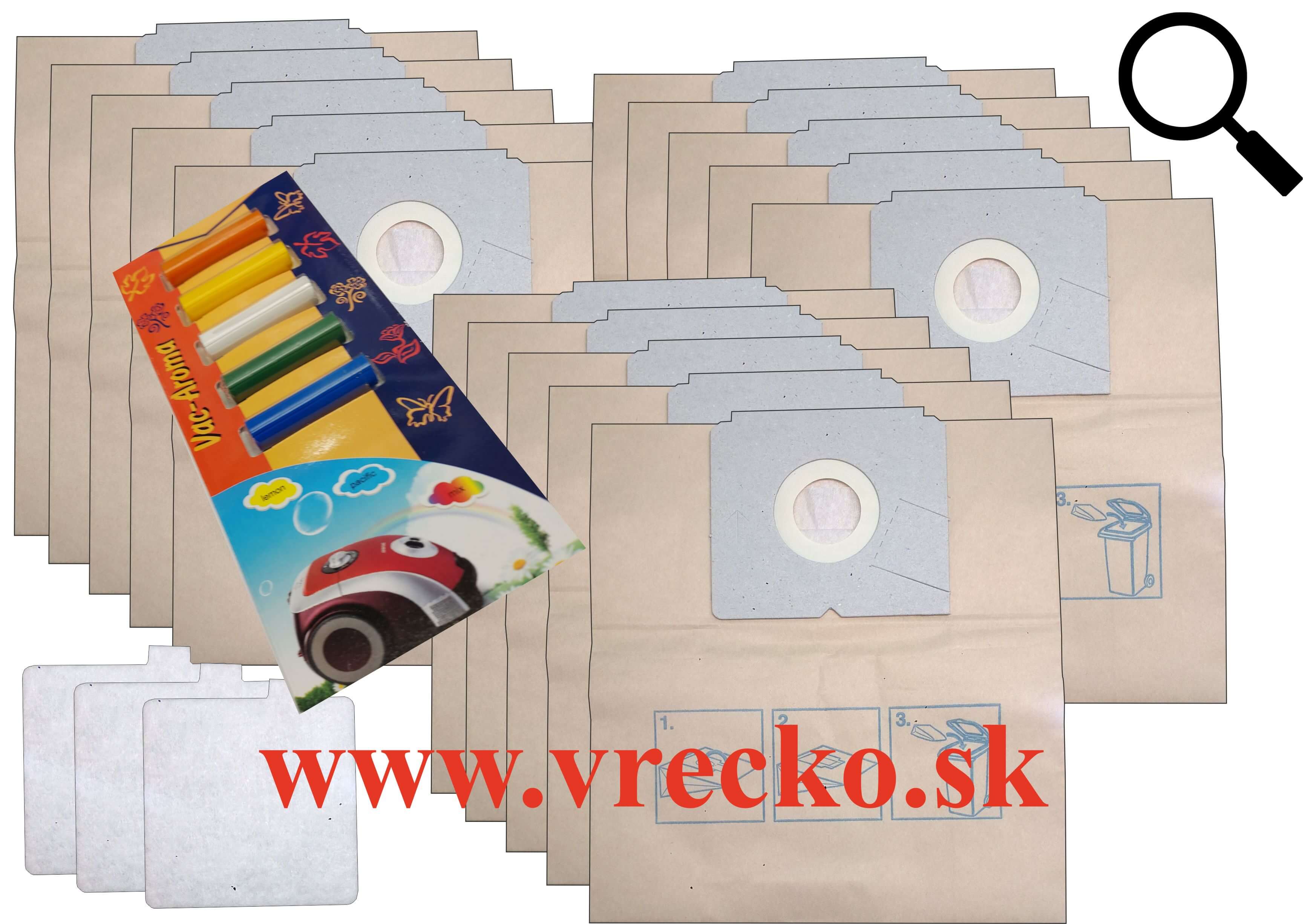 Progress Azzuro - zvhodnen balenie typ C - papierovch vreciek do vysvaa + 5 ks rznych vn do vysvaov v cene 3,99 ZDARMA (celkovo vreciek 15 ks)