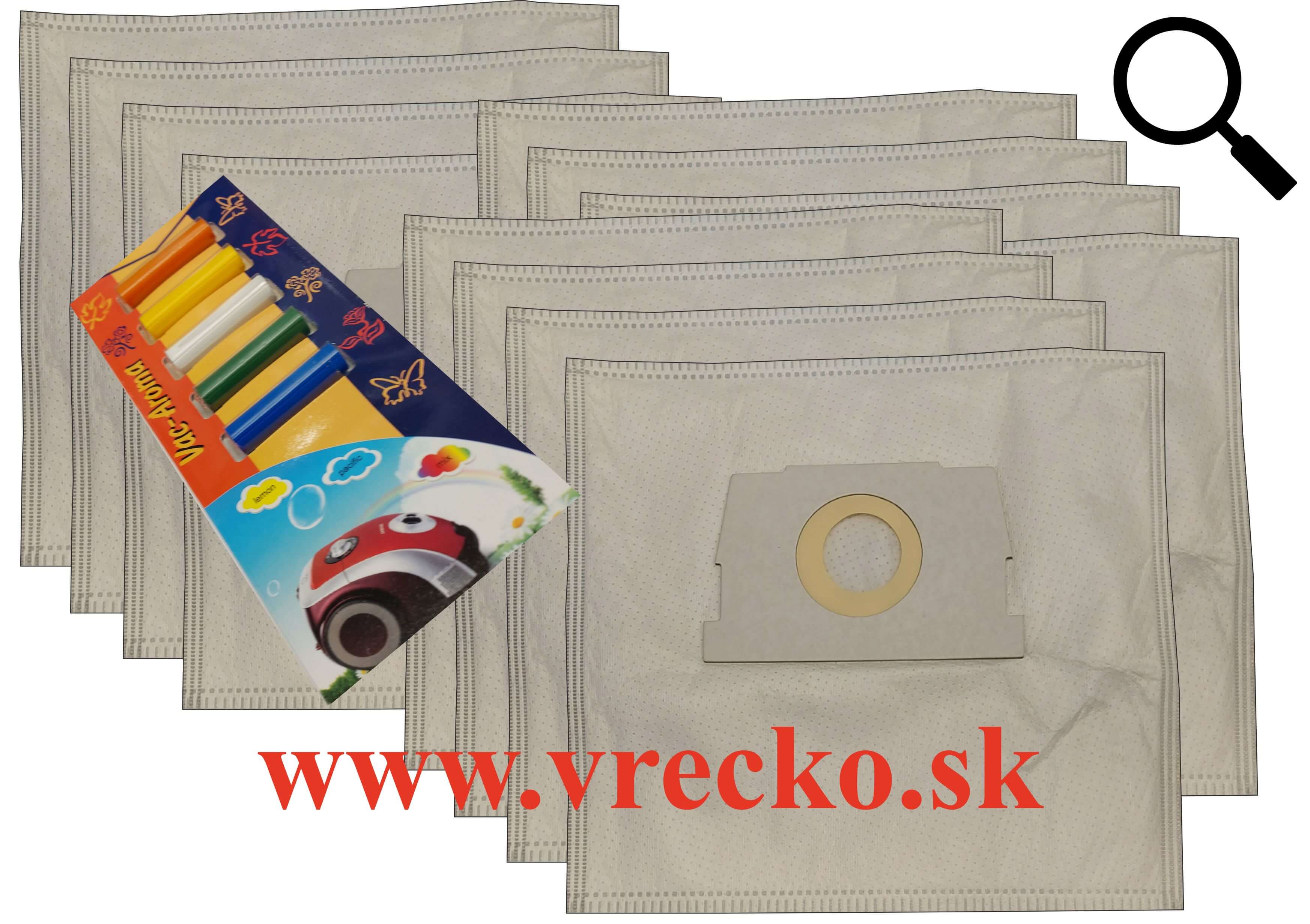 Rowenta Artec 1 - zvhodnen balenie typ H - textilnch vreciek do vysvaa + 5 ks rznych vn do vysvaov v cene 3,99 ZDARMA (celkovo vreciek 12 ks)