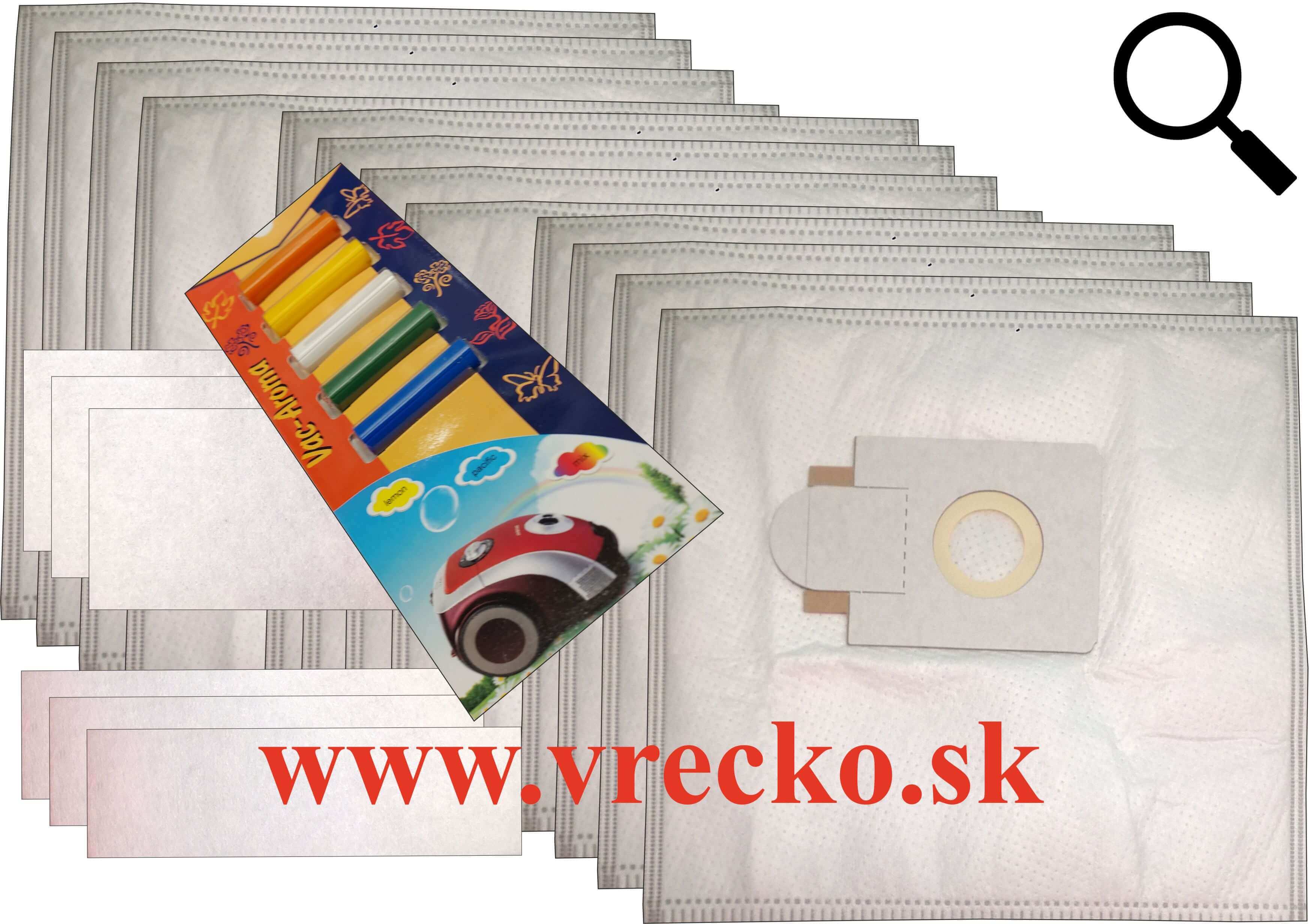 Zanussi Cyclone V 1400 - XL zvhodnen balenie textilnch vreciek do vysvaa + 5 ks vn do vysvaov MIX ZDARMA za cenu 3,99 (celkovo vreciek 12 ks)