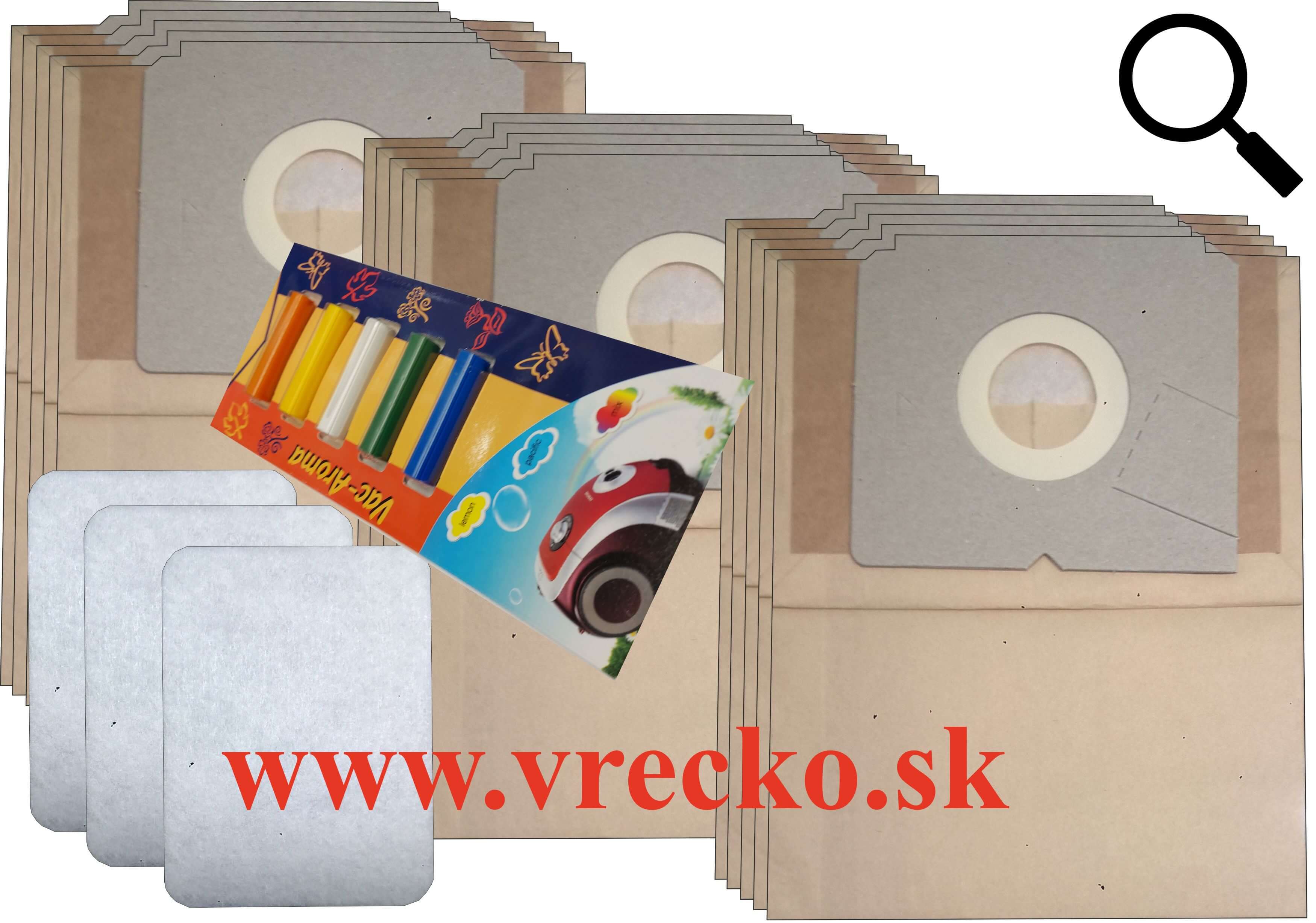 Tesco VCBD 1611 - XL zvhodnen balenie papierovch vreciek do vysvaa + 5 ks vn do vysvaov MIX ZDARMA za cenu 3,99 (celkovo vreciek 15 ks)