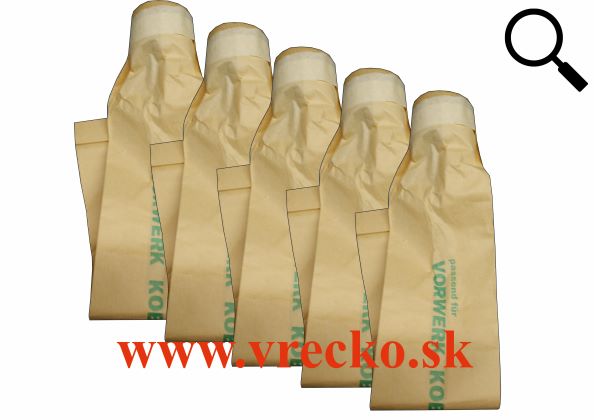 Vorwerk Folleto VK 117 papierov vreck do vysvaa, 5ks