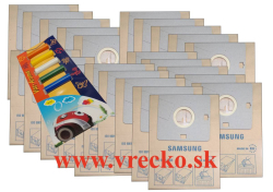 Samsung SC 54Q6 - zvhodnen balenie typ XL - papierov vreck do vysvaa s dopravou zdarma + 5ks rznych vn do vysvaov v cene 3,99 ZDARMA (25ks)