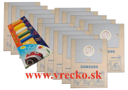 Samsung SC 54Q6 - zvhodnen balenie typ M - papierovch vreciek do vysvaa + 5 ks rznych vn do vysvaov v cene 3,99 ZDARMA (celkovo vreciek 15 ks)