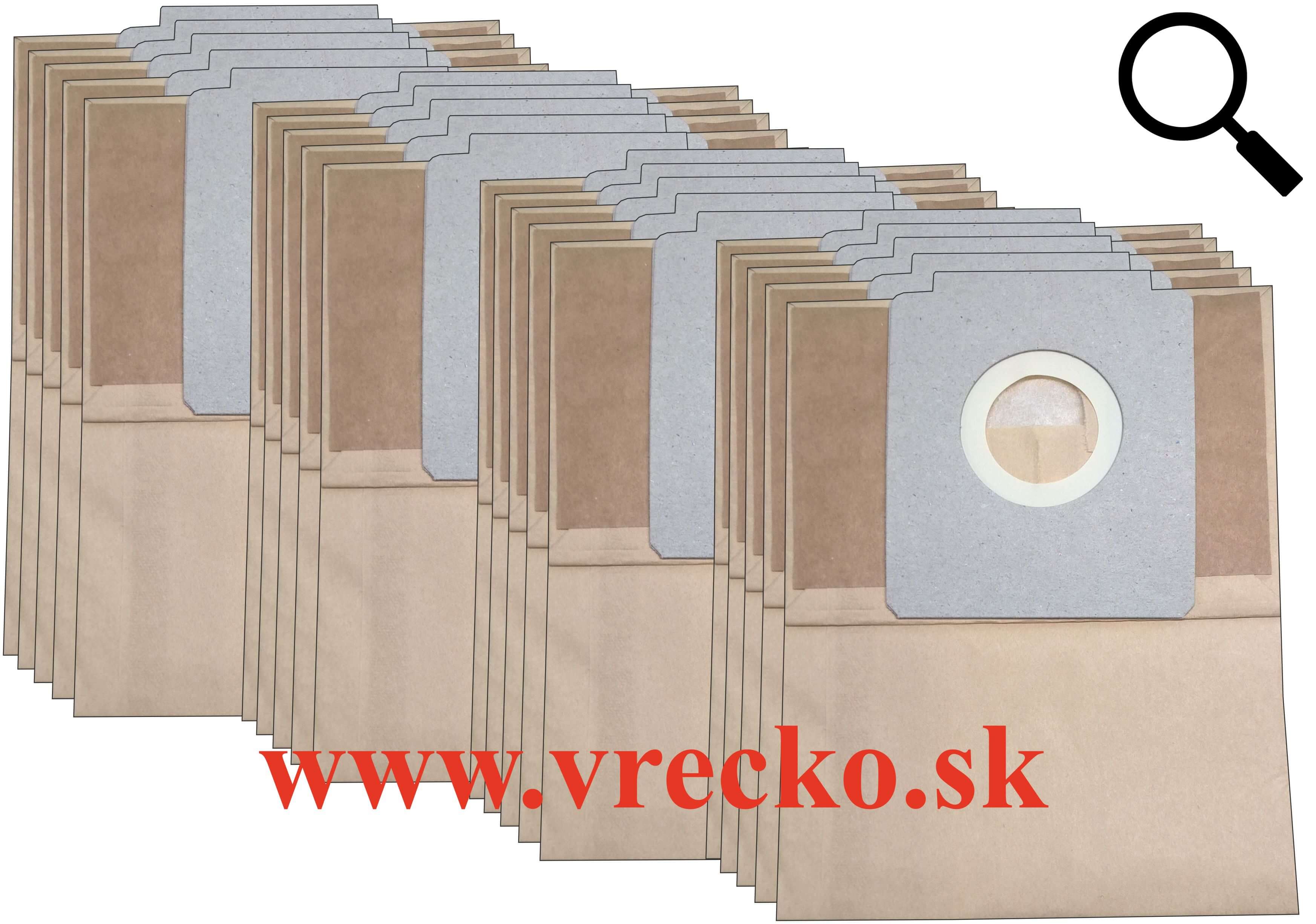 Zanussi Compact Power - Papierové vrecká do vysávača XXL vo zvýhodnenom balení s dopravou zdarma (20ks)