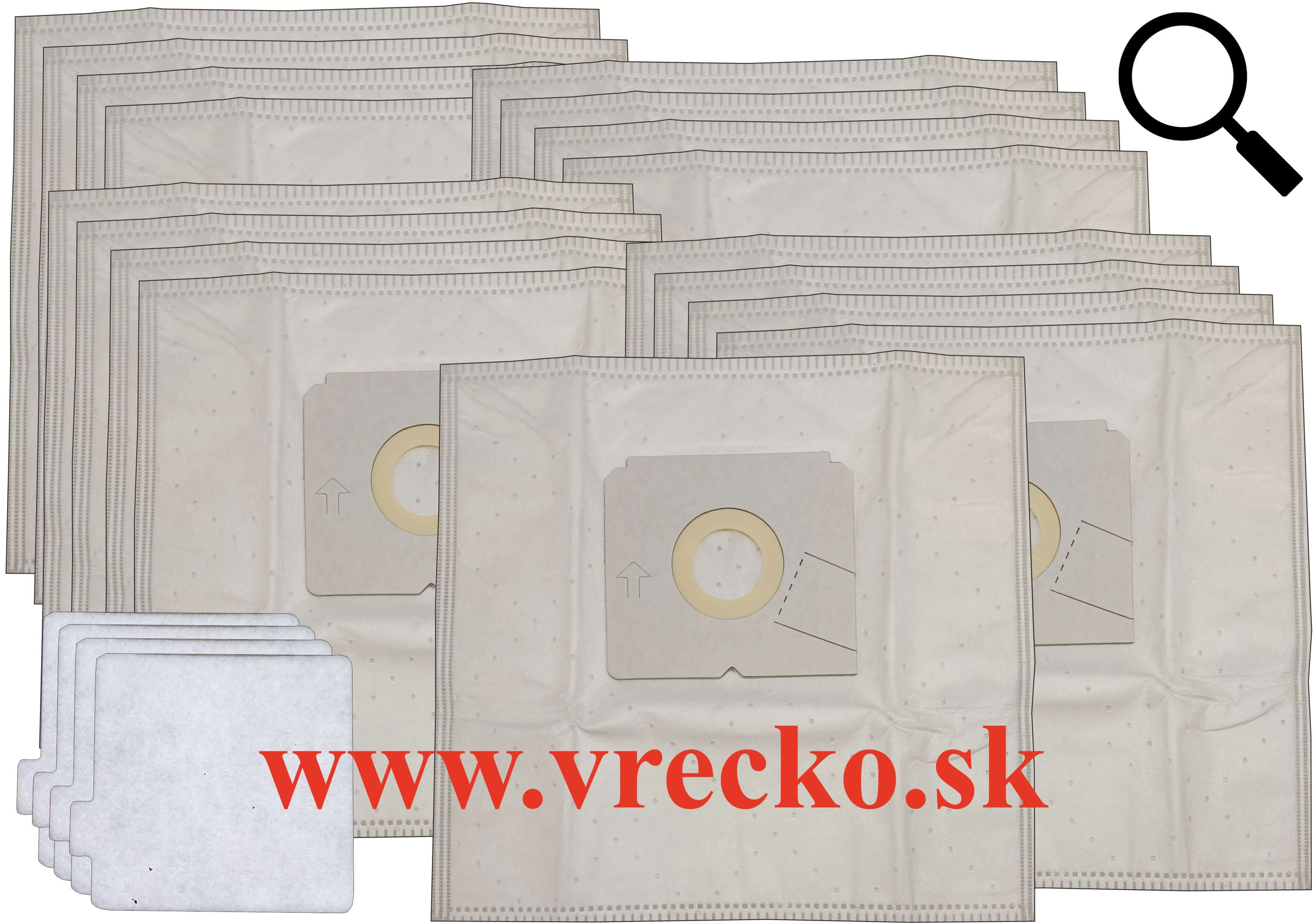 Electrolux 61 EKS 01 - Textilné vrecká do vysávača XXL vo zvýhodnenom balení s dopravou zdarma (17ks)