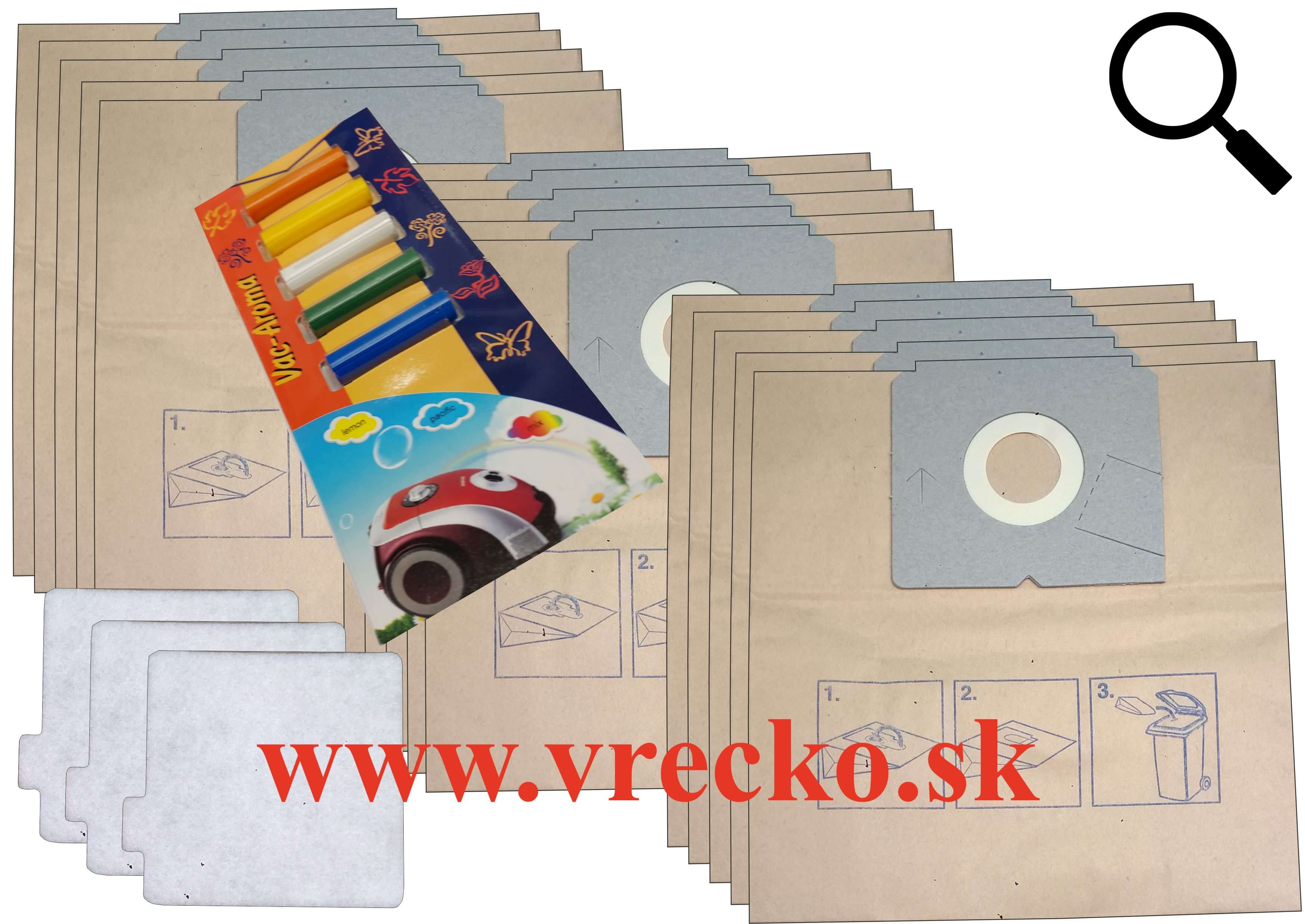 Aeg Croma - XL zvhodnen balenie papierovch vreciek do vysvaa + 5 ks vn do vysvaov MIX ZDARMA za cenu 3,99 (celkovo vreciek 15 ks)