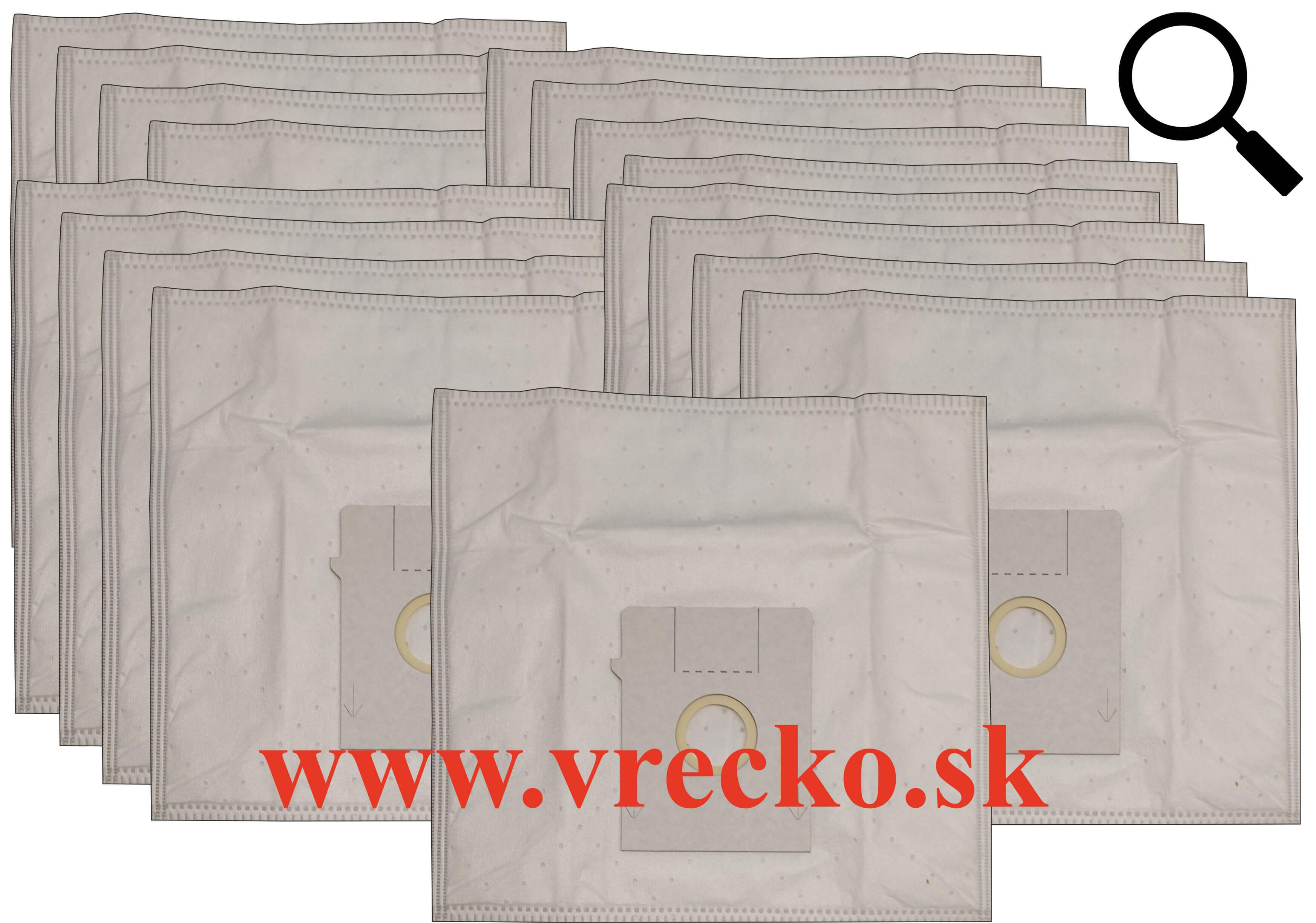 Siemens Big Bag 3l - Textilné vrecká do vysávača XXL vo zvýhodnenom balení s dopravou zdarma (17ks)