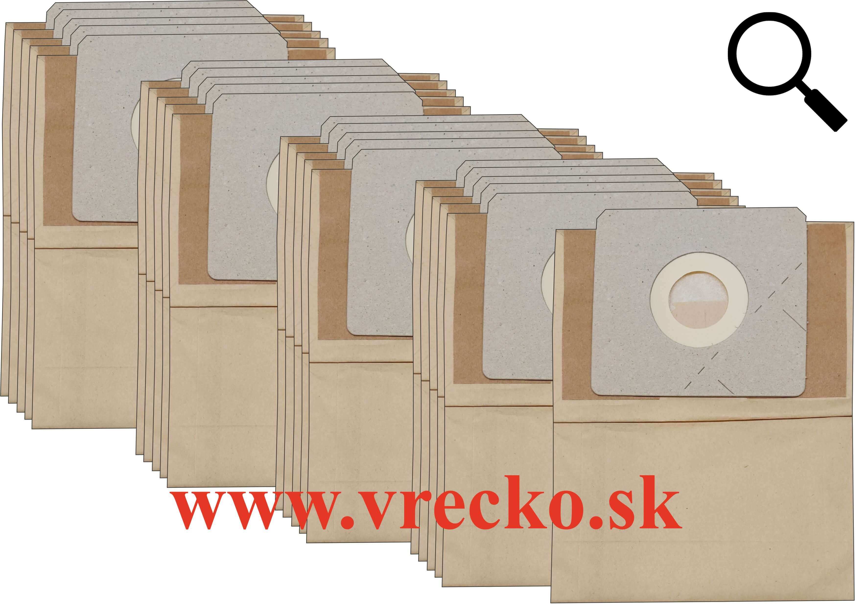 Sencor SVC 420 RD - Papierové vrecká do vysávača XXL vo zvýhodnenom balení s dopravou zdarma (21ks)