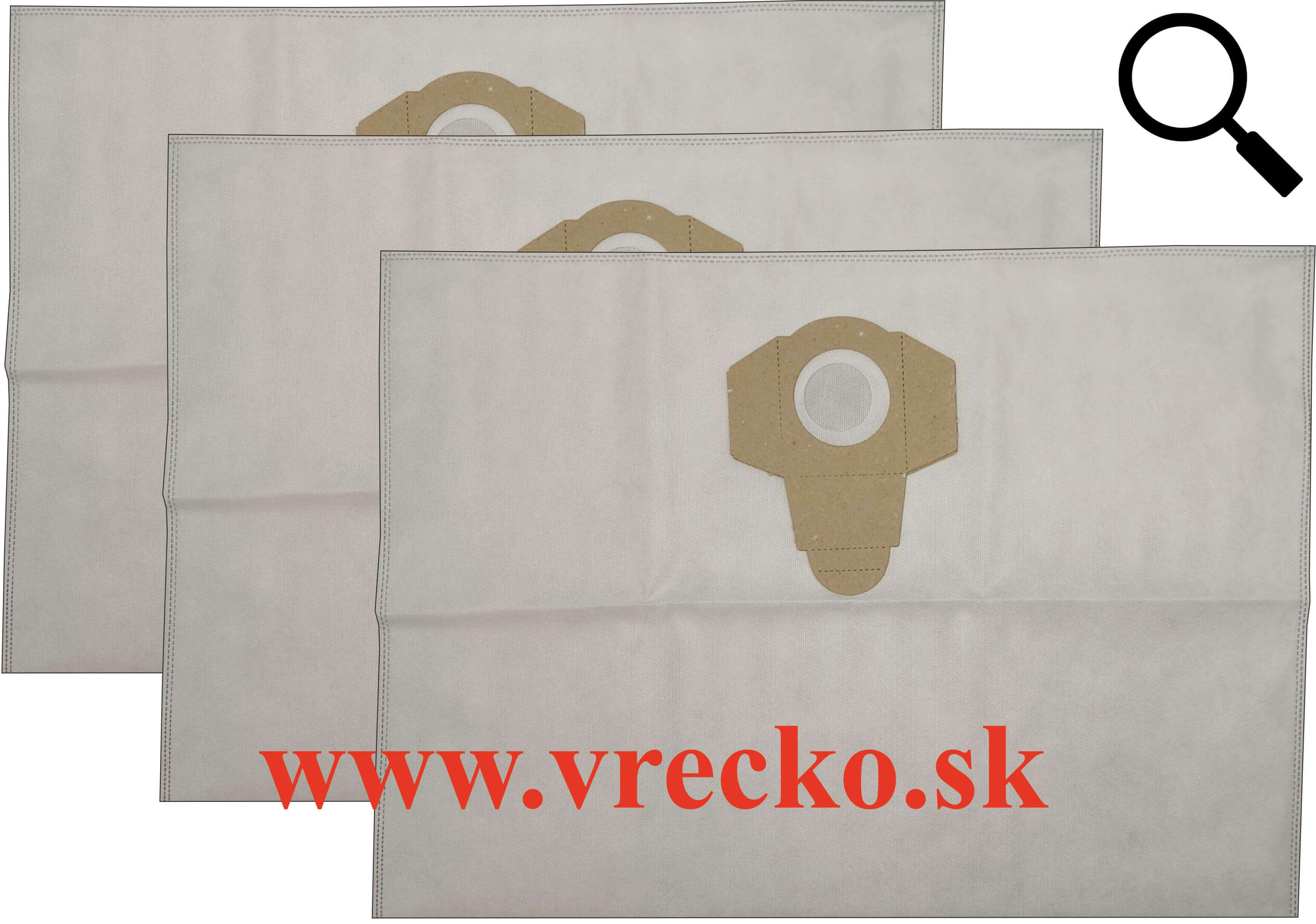 Shop Vac K12-SQ14 hoby textilné vrecká do vysávača, 3ks