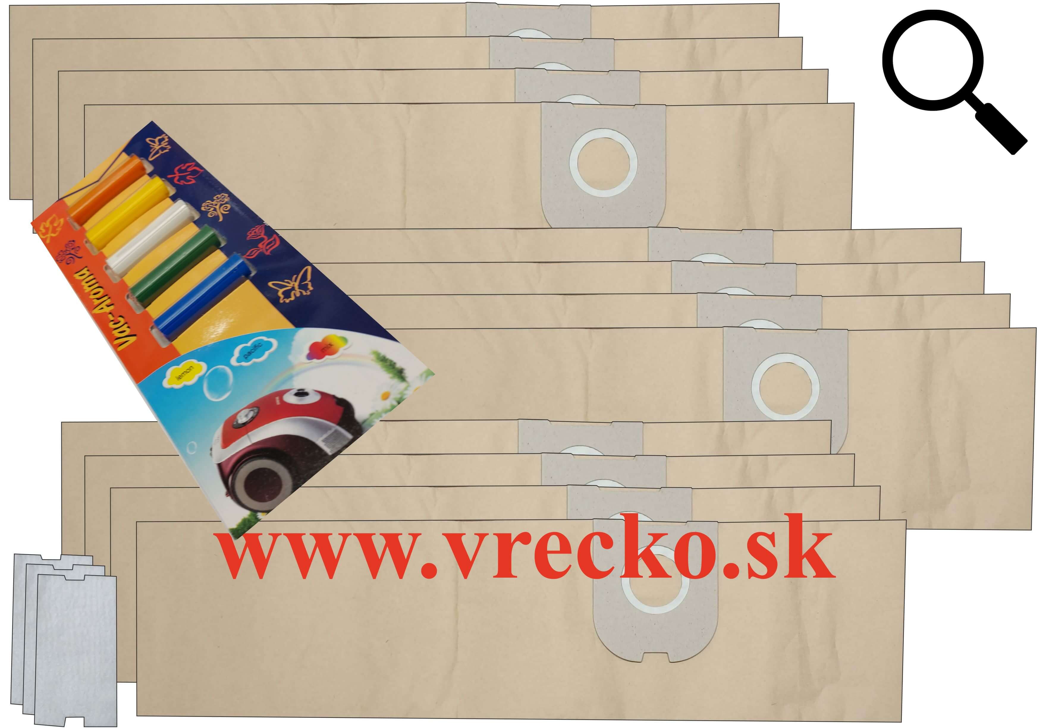 MPM Apollo 2000 CL 333 - XL zvhodnen balenie papierovch vreciek do vysvaa + 5 ks vn do vysvaov MIX ZDARMA za cenu 3,99 (celkovo vreciek 12 ks)