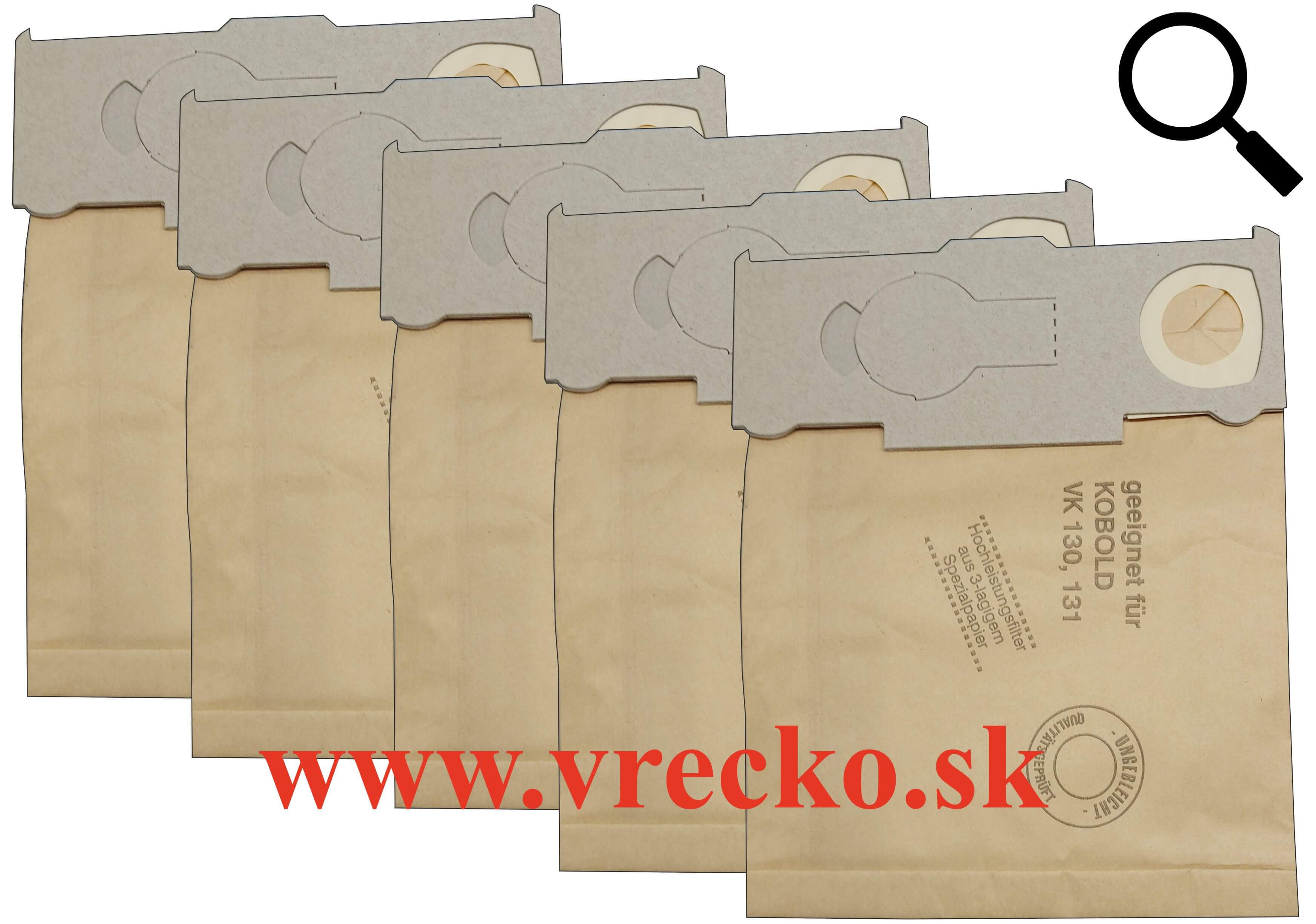 Vorwerk EB 350 papierov vreck do vysvaa, 5ks