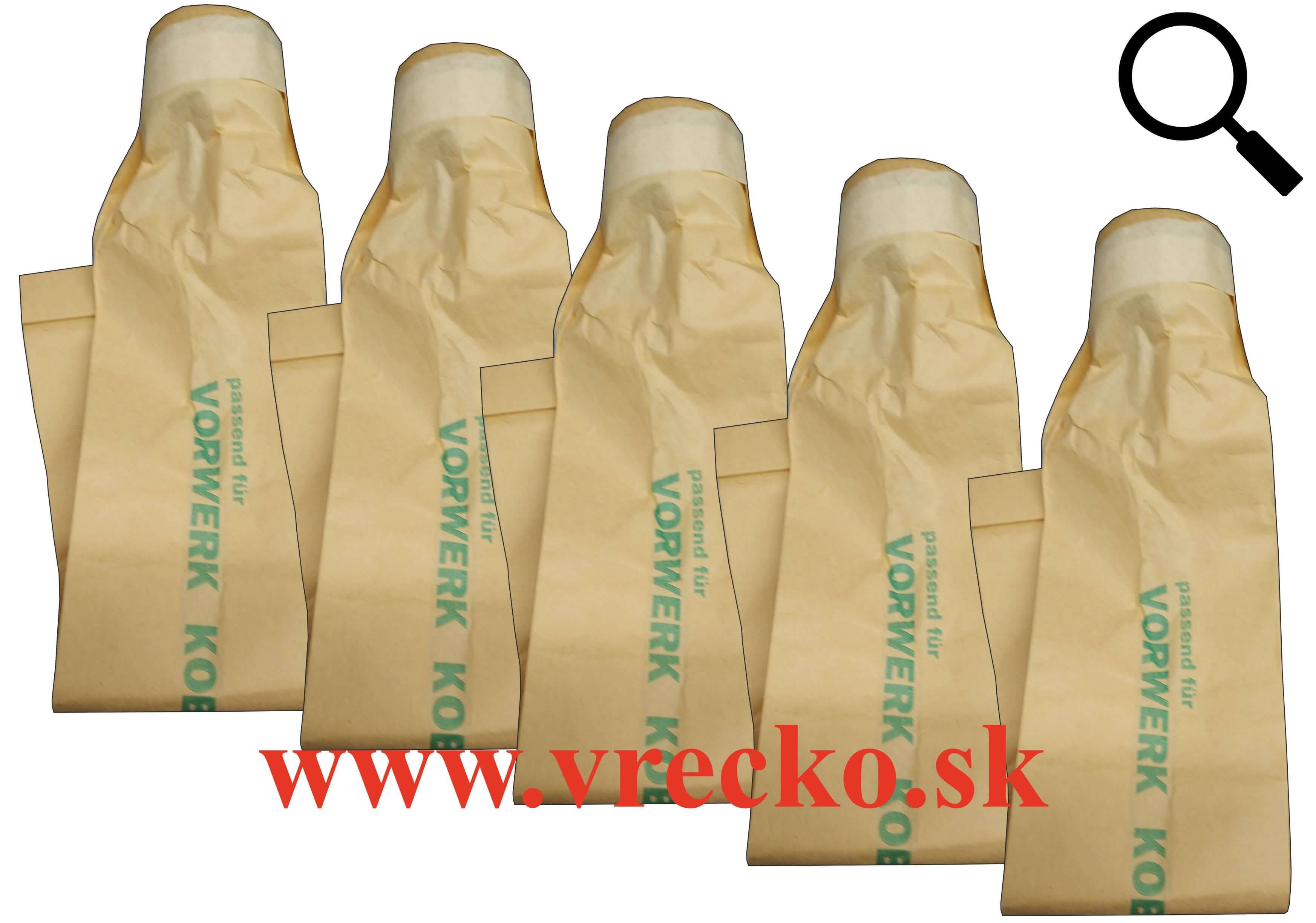 Vorwerk Folleto VK 116 papierov vreck do vysvaa, 5ks