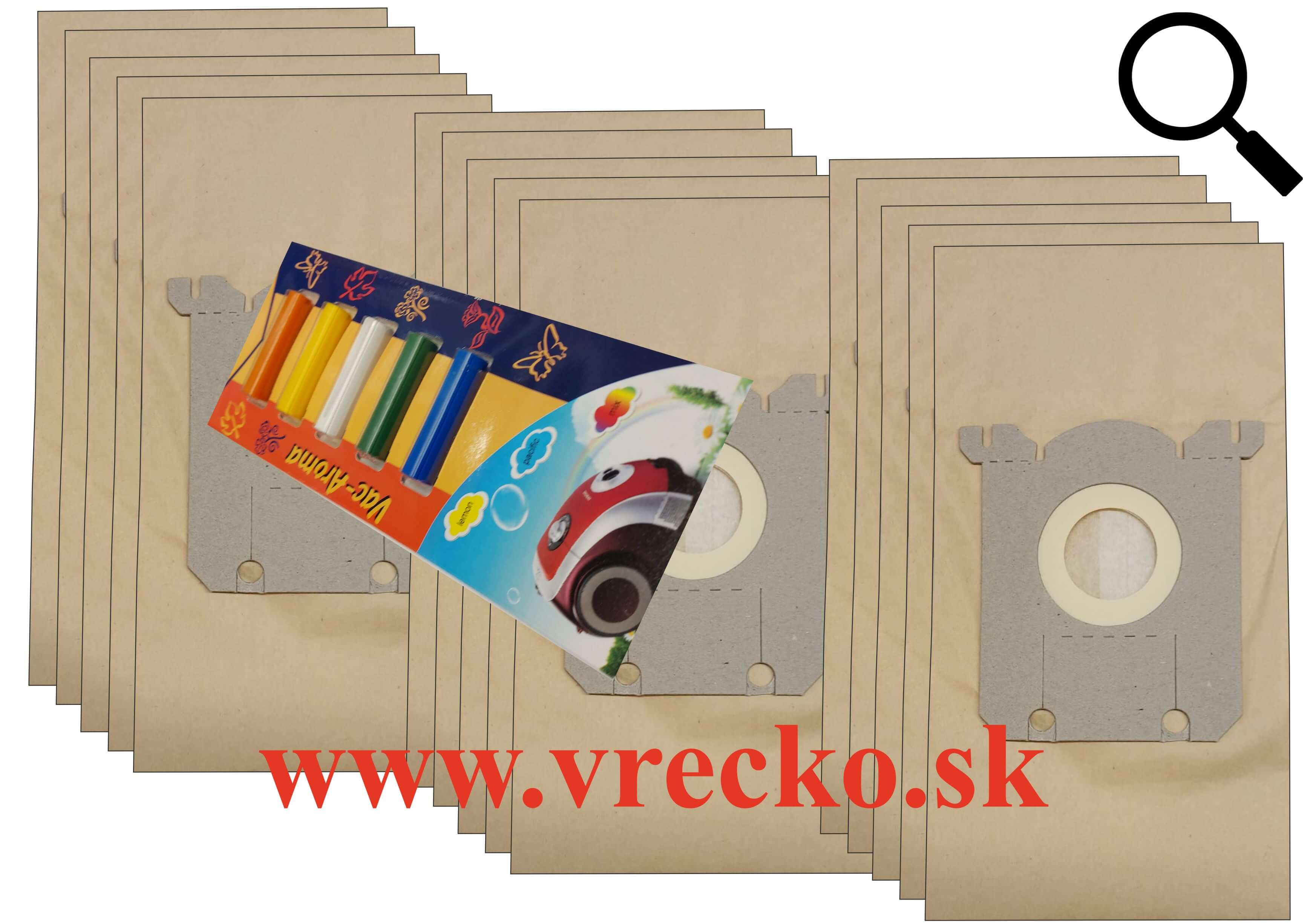 Electrolux 1SBAG MAX - XL zvhodnen balenie papierovch vreciek do vysvaa + 5 ks vn do vysvaov MIX ZDARMA za cenu 3,99 (celkovo vreciek 15 ks)