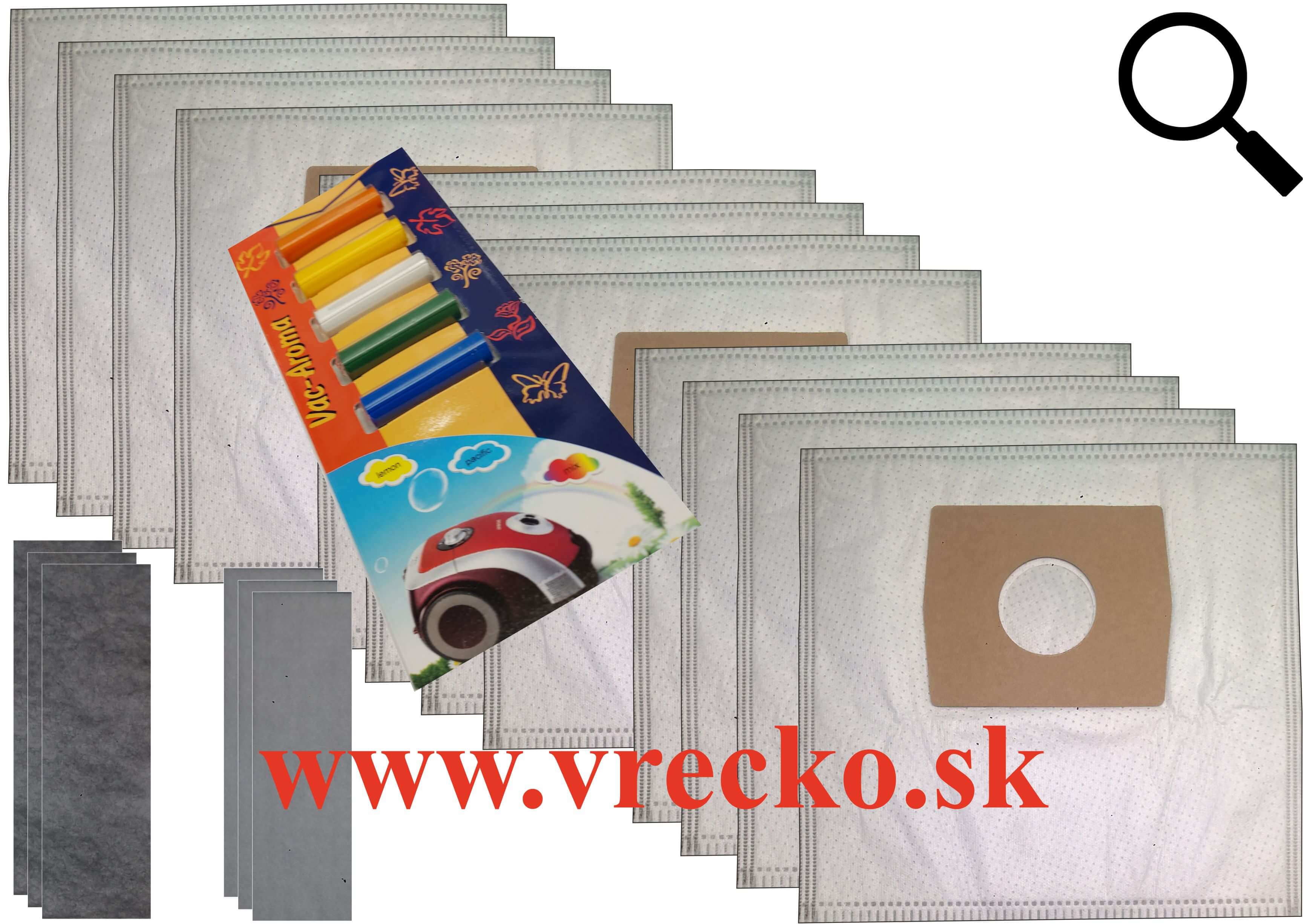 De Longhi 1409 - XL zvhodnen balenie textilnch vreciek do vysvaa + 5 ks vn do vysvaov MIX ZDARMA za cenu 3,99 (celkovo vreciek 12 ks)