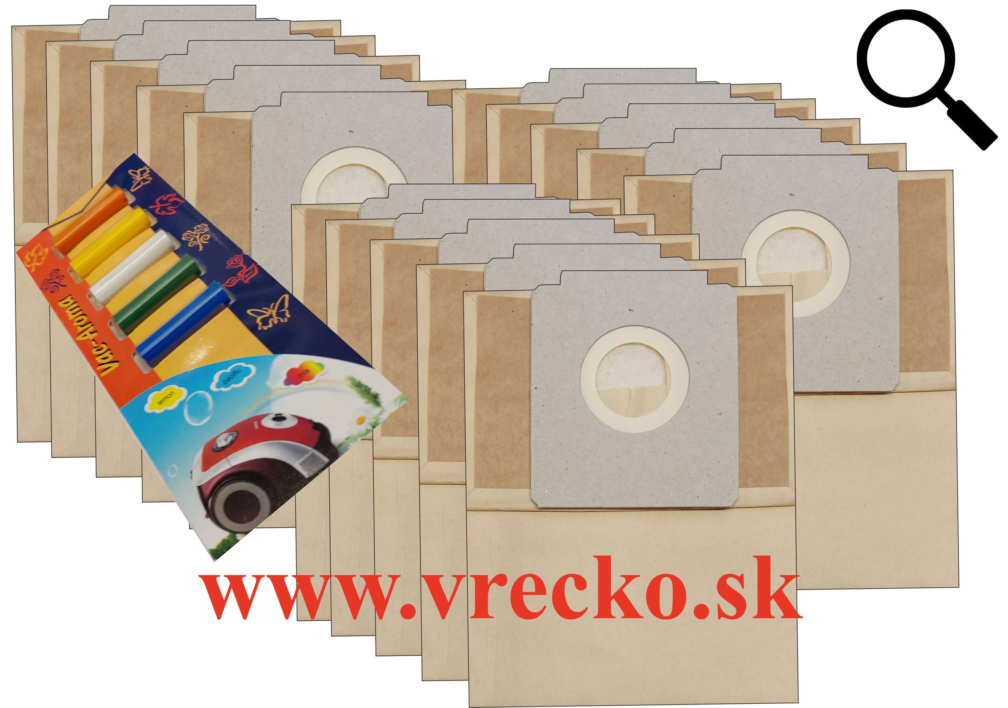 Gorenje VCK 1300 - XL zvhodnen balenie papierovch vreciek do vysvaa + 5 ks vn do vysvaov MIX ZDARMA za cenu 3,99 (celkovo vreciek 15 ks)