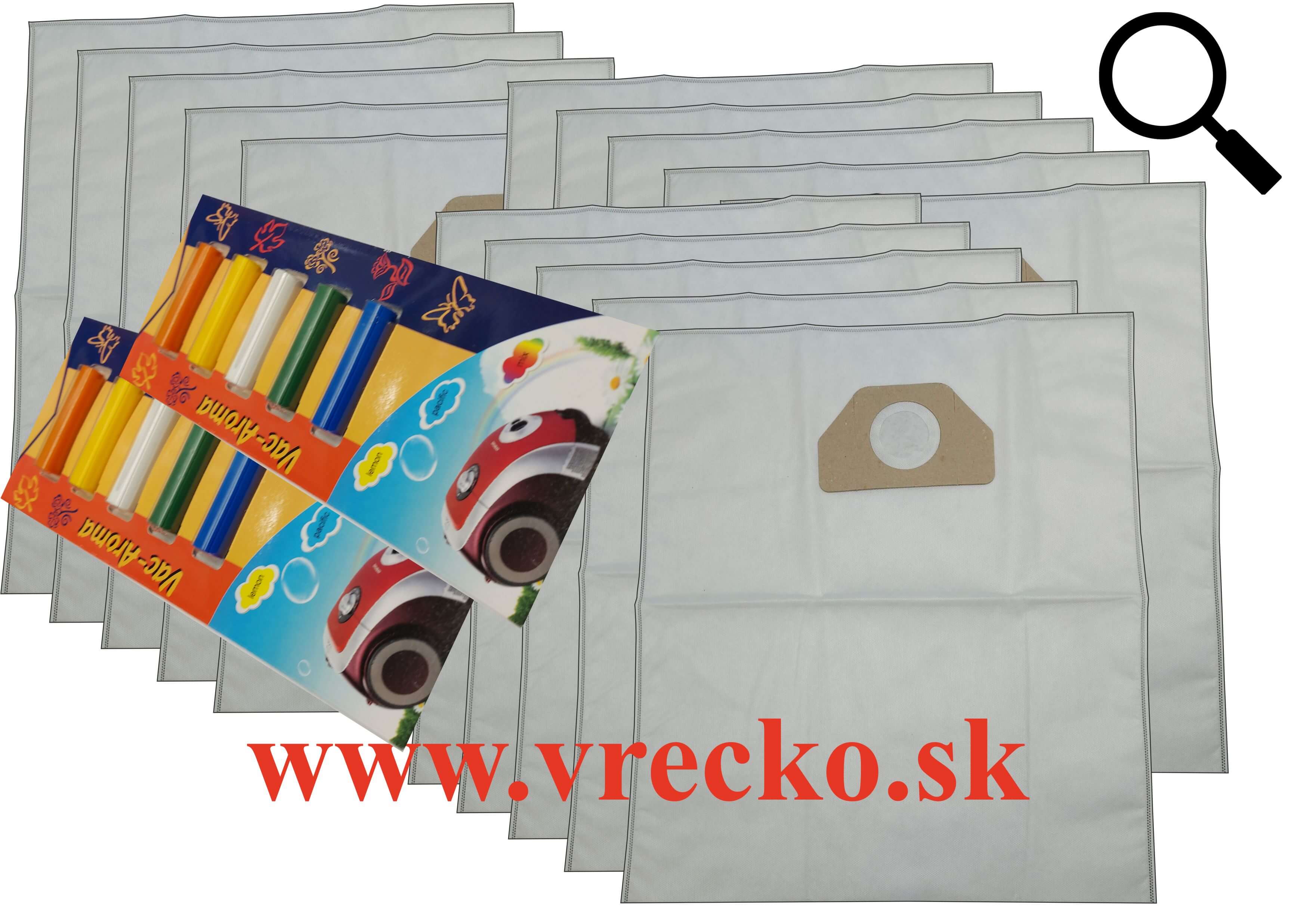 Krcher 1.348-110.0 - zvhodnen balenie typ H - textilnch vreciek do vysvaa + 10 ks rznych vn do vysvaov v cene 7,98 ZDARMA (celkovo vreciek 15 ks)