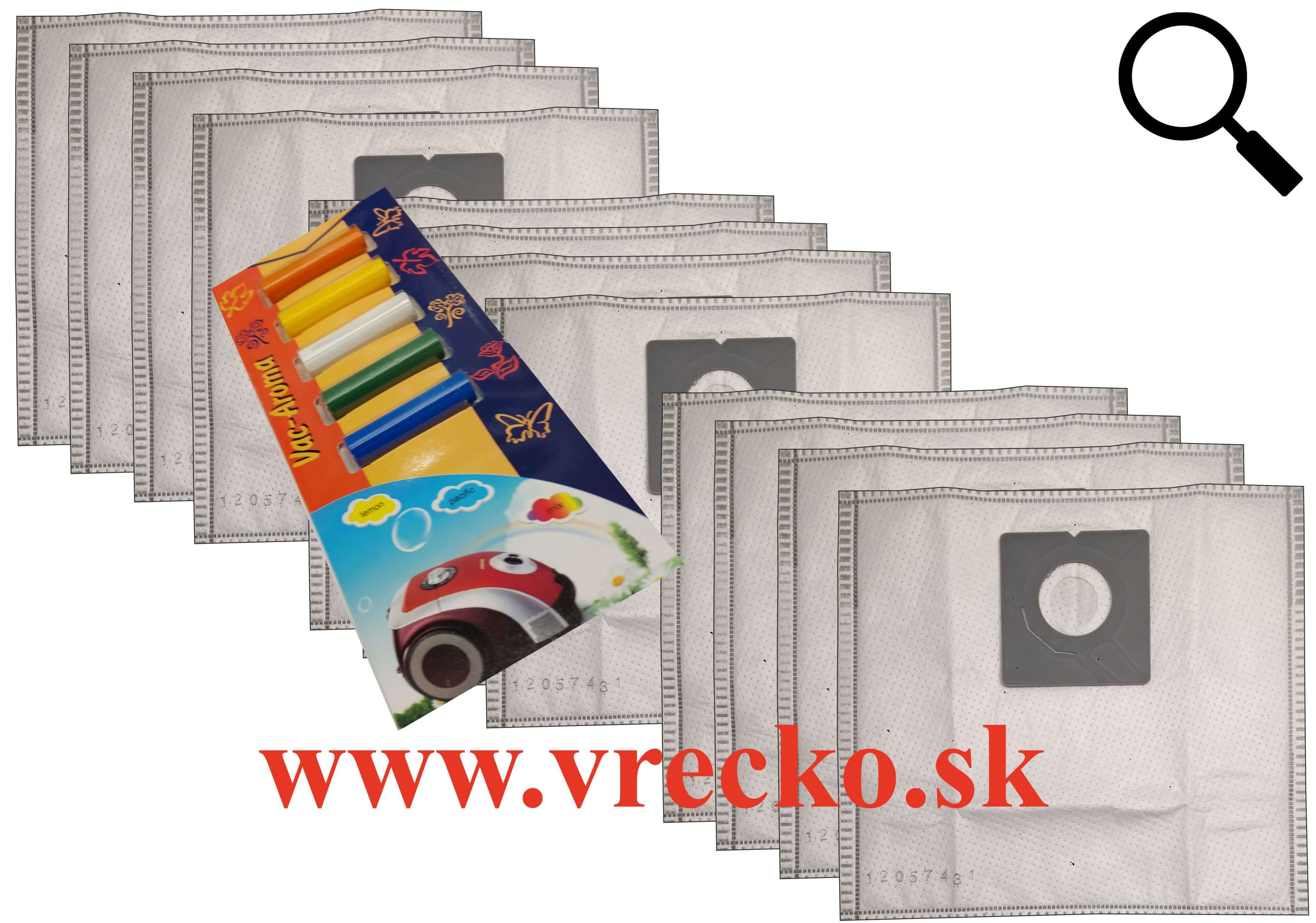 Severin BR 7926 vyrobene po roku 2007 - XL zvhodnen balenie textilnch vreciek do vysvaa + 5 ks vn do vysvaov MIX ZDARMA za cenu 3,99 (celkovo vreciek 12 ks)