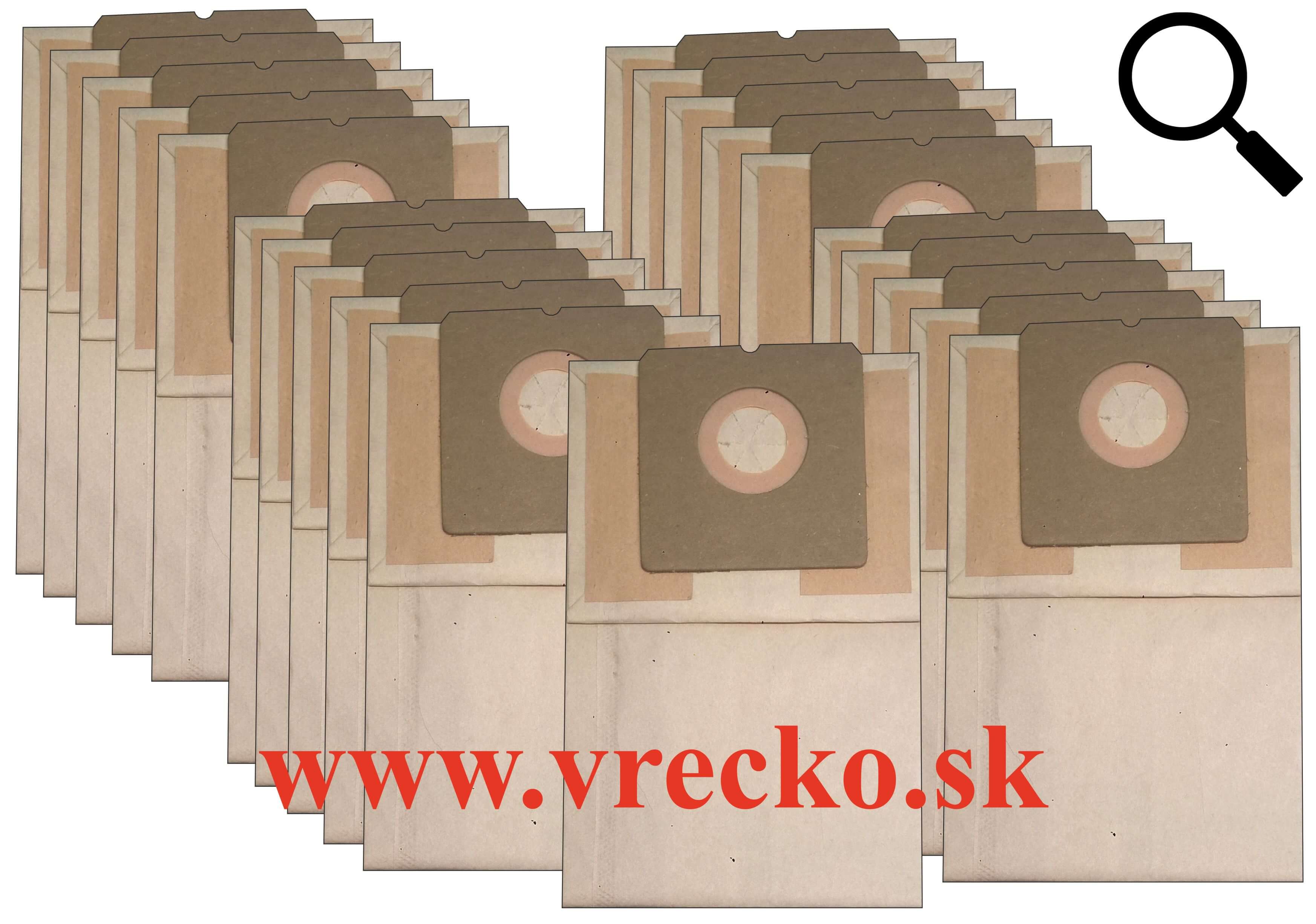 Tesco VC 207 - Papierové vrecká do vysávača XXL vo zvýhodnenom balení s dopravou zdarma (21ks)