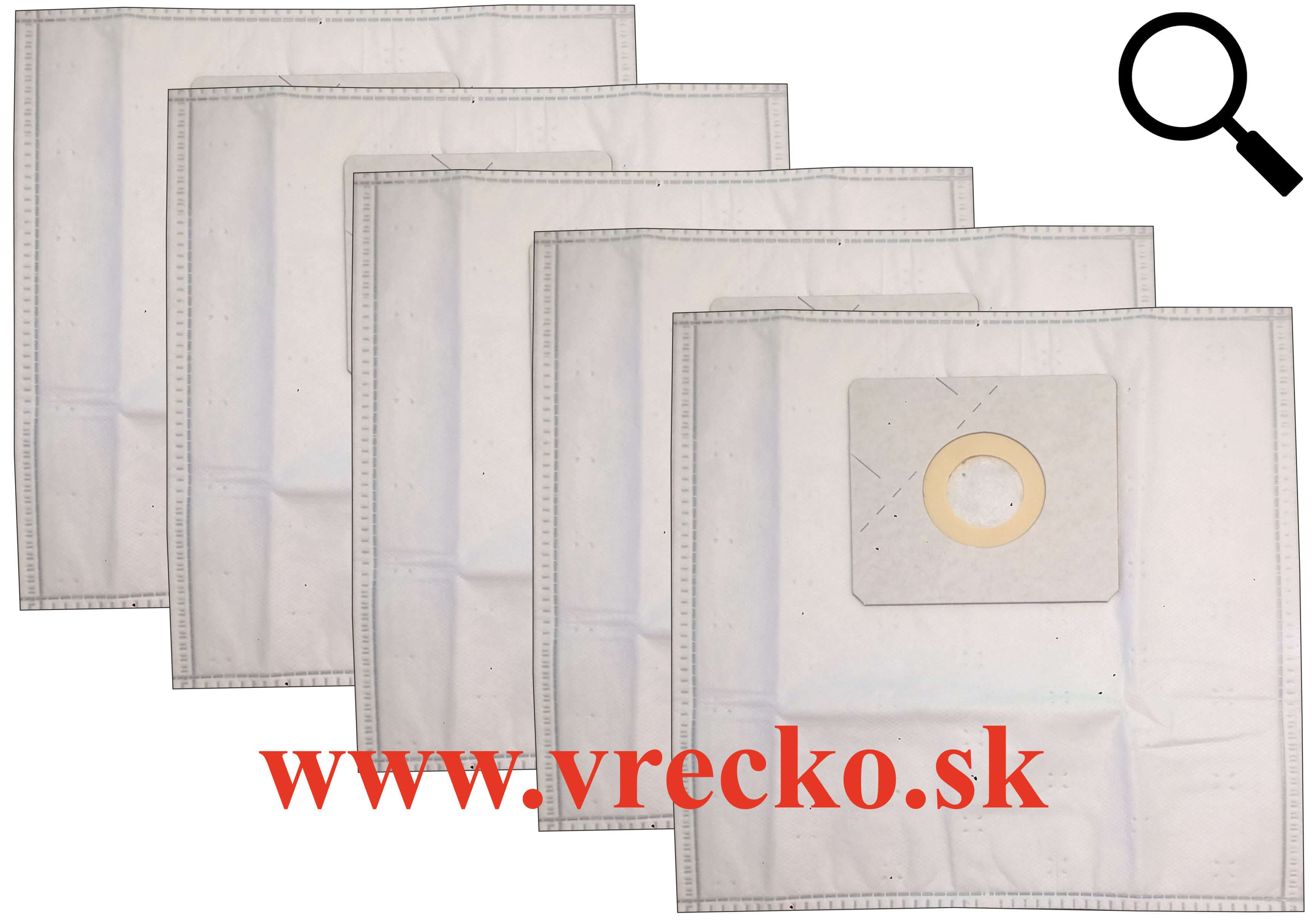 Tesco VCBD 15R3 textilné vrecká do vysávača, 5ks
