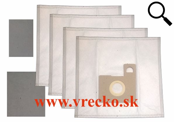 Beko BKS 1240 textilné vrecká, sáčky do vysávača, 4ks
