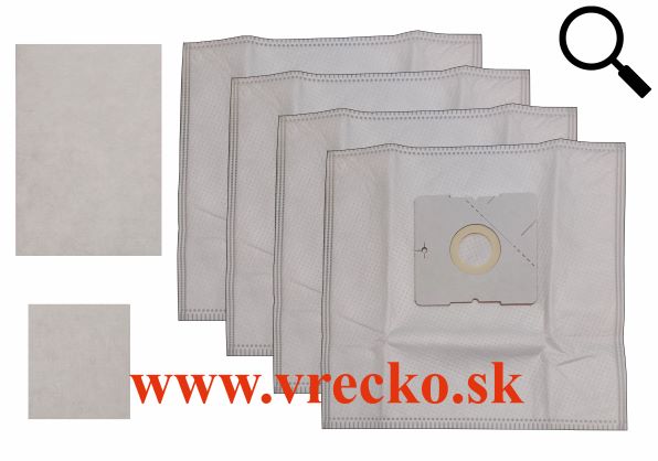 Clatronic BS 1209 textilné vrecká, sáčky do vysávača, 4ks