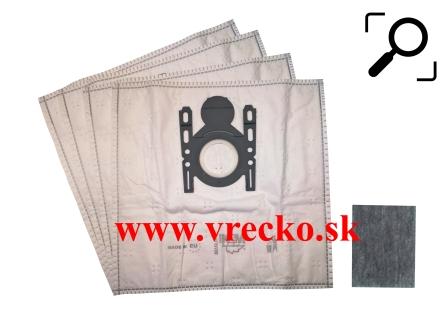Bosch Alpha 24-29 textilné vrecká, sáčky do vysávača, 4ks